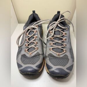 Merrell Women's Siren Edge 3 hiking shoes size 8.5 grey and pink/ orange